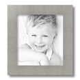 thumbnail image 2 of ArtToFrames 10x11 inch Metallic Deco Silver Picture Frame, Silver MDF Poster Frame (4501), 2 of 7