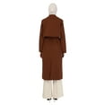 thumbnail image 5 of Camel - Unlined - Double-Breasted - Trench Coat - Refka, 5 of 5