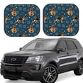 thumbnail image 6 of Kdxio German Shepherd Dog Print 2-Piece Sun Shade Front Windshield - Foldable Car Front Window Sunshades for Most Sedans SUV Truck, 6 of 6