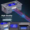 thumbnail image 3 of CenryKay Generador de señal ajustable PWM Frecuencia de pulso Ciclo de trabajo Onda rectangular Generador de señal de onda cuadrada DC 3.3-35V 5-30mA Módulo de pantalla LCD, 3 of 5