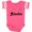 Football Pink and White, variant on Inktastic Alaska Butterfly Girls Baby Bodysuit