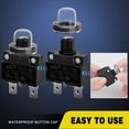 thumbnail image 4 of Nilight 5 piezas Interruptor Térmico de Circuito 15A 125/250V CA 65V CC, 4 of 8