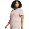 thumbnail image 4 of Infinity Cherokee Round Neck Nurse Scrub Tops for Women with 3 Pockets 360 Stretch & Wrinkle-Resistant 2624A, 4 of 8