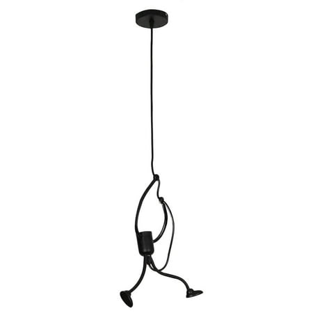 

YZHM Modern Charming Hanging Chandelier Creative Iron People Lamp Elegant Hanger