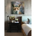 thumbnail image 6 of "Queen Fox" Painting Print on Wrapped Canvas, 6 of 7