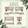 thumbnail image 6 of Dream on Me Lilly Bassinet & Bedside Sleeper, Beige, 6 of 21