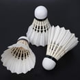 thumbnail image 6 of Casewin 6 Pack Goose Feather Badminton Shuttlecocks with Great Stability and Durability, High Speed Badminton, 6 of 6
