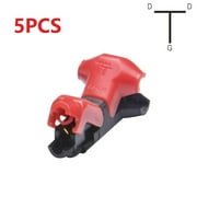 5x T Tap Splice Wire Connectors Low Voltage I Type Terminal Crimp No Stripping