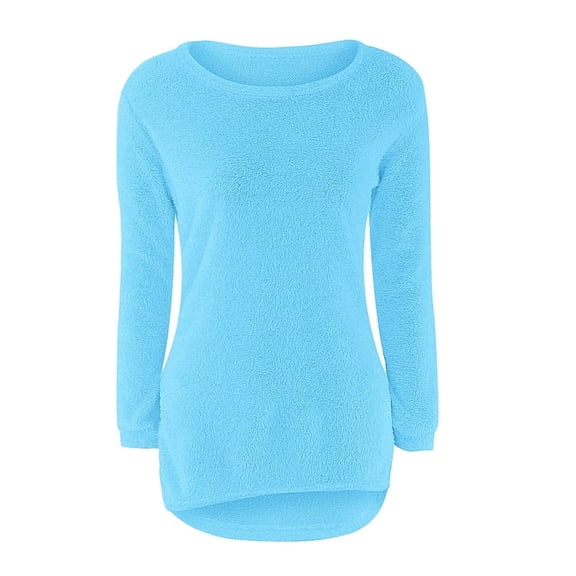 Girls Cute Thick & Warm Pullover Sweatshirt, Crew Neck Long Sleeve Loose Fit,Comfortable Cute Daily Sweater Outfit,Size:7-8 Years