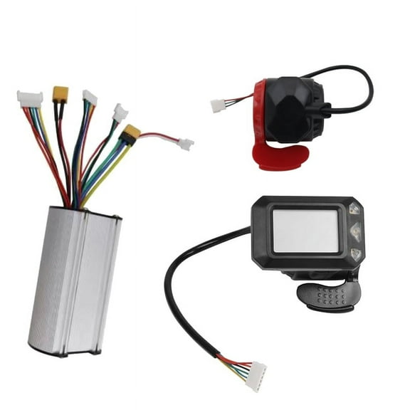 24V 250W Folding Scooter Controller Kit Electric LCD Display Brake Accelerator Throttle Set