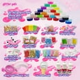 thumbnail image 3 of Glitter Galz Jumbo Mega Slime Kit, 75-Piece Premade Slime Making Kits, 3 of 8