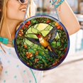 thumbnail image 4 of Home Decor Welcome Door Hanger Double Colorful Hummingbird Butterfly Hanger Window Gallery Home Decoration Hanger, 4 of 4