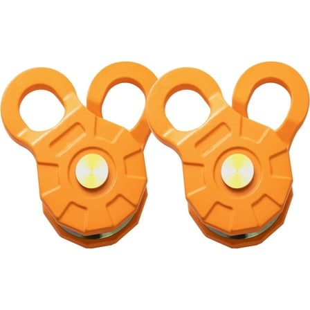 VEVOR Snatch Block Pulley Snatch 11T/25,000 LBS Capacity Recovery Winch 2 Packs