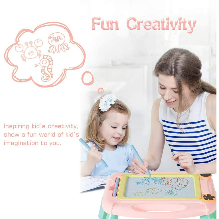 HahaGift Toddler Toy for 1-2 Year Old Girls, Magnetic Drawing  Board, Erasable Doodle Board for Kids,Toddler Baby Toys 18 Months to 3  Girls Boys : Toys & Games