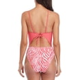thumbnail image 5 of Women's One Piece Swimsuits Colorblack Bathing Suit Cutout Monokini, 5 of 8