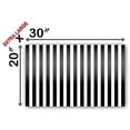 thumbnail image 3 of Papel Seda Premium Blanco y Negro a Rayas Paquete 24 Hojas, 3 of 4