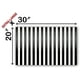 thumbnail image 3 of Papel Seda Premium Blanco y Negro a Rayas Paquete 24 Hojas, 3 of 4
