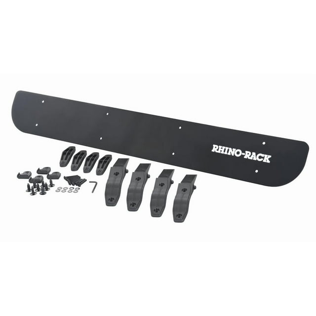 Rhino-Rack USA Roof Rack Wind Deflector RF2 Use With Rhino Rack s Roof Rack; 38 Inch Length x 5 Inch Height; Black