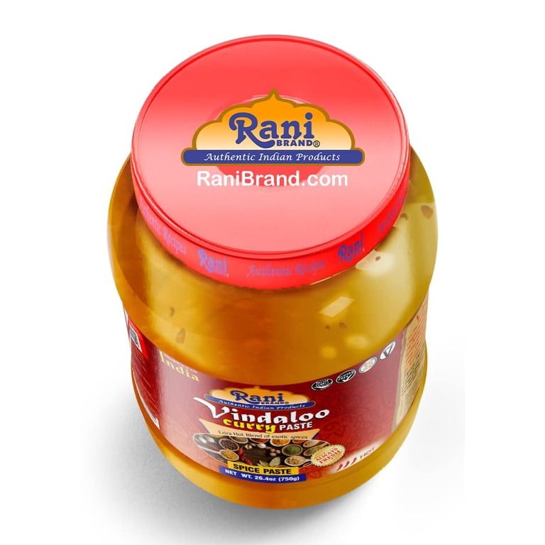 Rani Kashmiri Masala Curry Paste – 10.5oz Glass Jar, All Natural, Vegan, Gluten-Free, Pack Of 5 + 1 Free