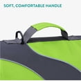 thumbnail image 3 of Navaris Dog Swimming Life Jacket - Comfortable and Easy-to-Use Doggy Swim Vest - Adjustable Float Jacket Size for Perfect Fit - Bright Green Colour for Visibility - For Large Dogs, 3 of 7