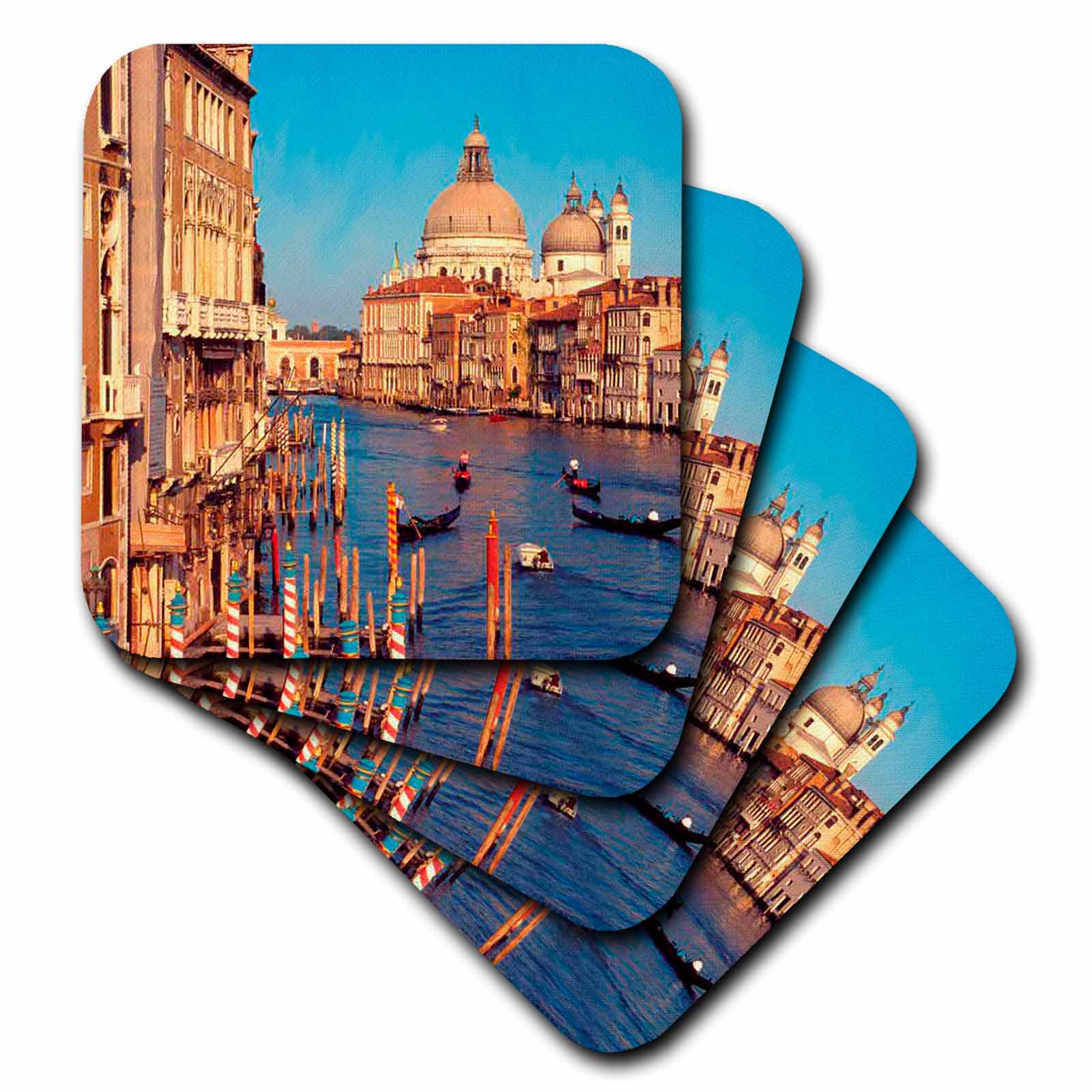 Venice Italy set of 8 Coasters Soft cst11392