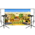 thumbnail image 2 of XDDJA Tissu Polyester 7x5ft Lycée Photo Arrière-Plan Photographie Studio Accessoires, 2 of 2