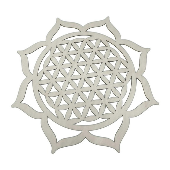 CarpNettore Geometric Wood Wall Art Hanging Decoration, Creative Wall Sculpture Ornament for Living Room Bedroom Kitchen Office Farmhouse Style B