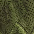thumbnail image 1 of Ahgly Company Machine Washable Indoor Square Transitional Olive Green Area Rugs, 7' Square, 1 of 7