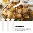 thumbnail image 2 of ZOUSSIQI 20PCS Turkey Pop up Timer,Pop up Poultry Thermometer,Chicken Pop up Thermometer Roasted Chicken Disposable Temperature Meter for Oven Cooking Poultry Turkey Chicken Meat Beef CA919-25129, 2 of 9