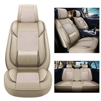 Maidao Car Seat Covers Full Set for BMW for 4series 2013-2019 Compatible Airbag Waterproof Premium Leather Front and Back Seat Protectors