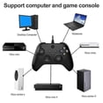thumbnail image 3 of Wired Controller For Xbox One Microsoft Xbox Series X S Joystick Gamepad Game Console Joypad Pc Handle Grip Dual Vibration, 3 of 5