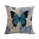 thumbnail image 5 of Funda de Almohada, Juego de 4-45 x 45 cm, Funda de cojín Cuadrada con Estampado de Flores de algodón y Lino para Cama, Coche, hogar, sofá, 5 of 5