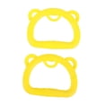thumbnail image 4 of GARENDE 2 Pieces Gymnastics Rings Installation Bar Attachment for Children Yellow, 4 of 9
