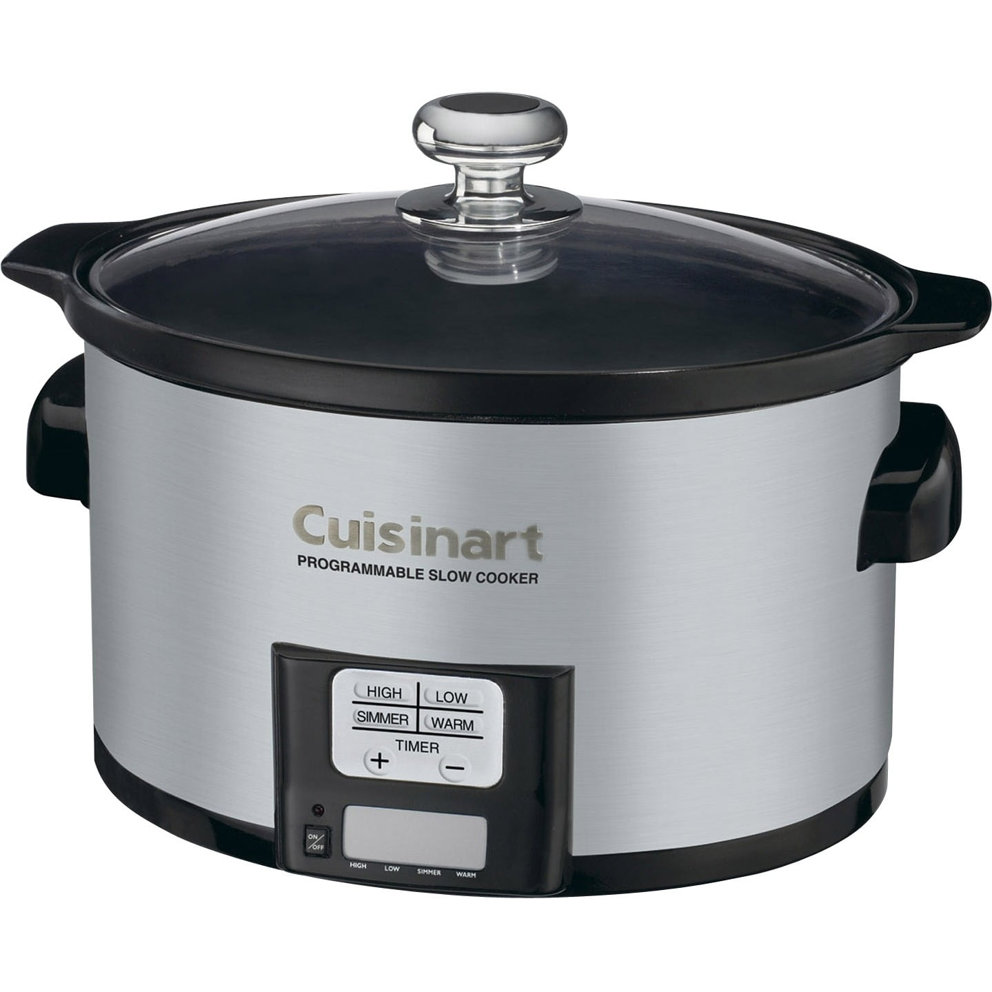 Cuisinart 6.5 qt Programmable Slow Cooker, Silver