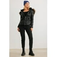 thumbnail image 3 of Long Sleeve Faux Fur Hood Padded Water Resistant Finish Jacket, 3 of 5
