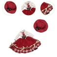 thumbnail image 2 of Conjunto de vestido Cosplay Hugo 1:6 Rojo con accesorios para muñeca de figura de acción de 30 cm, 2 of 10
