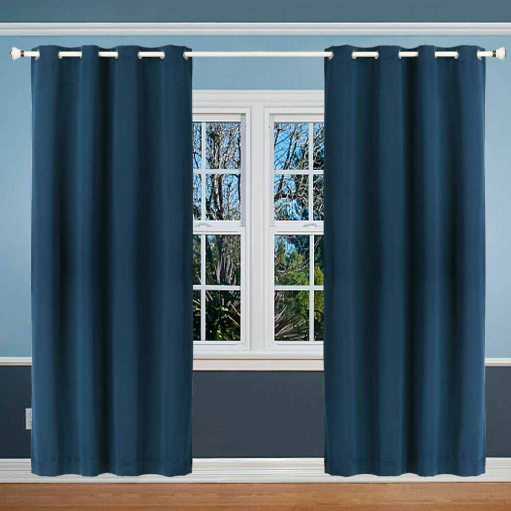 CAROMIO Solid Blackout Curtains for Bedroom Living Room Thermal
