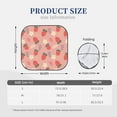 thumbnail image 3 of Haiem Strawberry Floral Car Windshield Sun Shade (2 Pieces) Foldable Windshield Sun Shade Car Accessories for Truck SUV Pickup-Large, 3 of 7