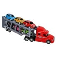 thumbnail image 4 of Transport Vehicles Toy, Removable Transporter Simulation Truck  For 3 Years Old + White,Red,Black, 4 of 8