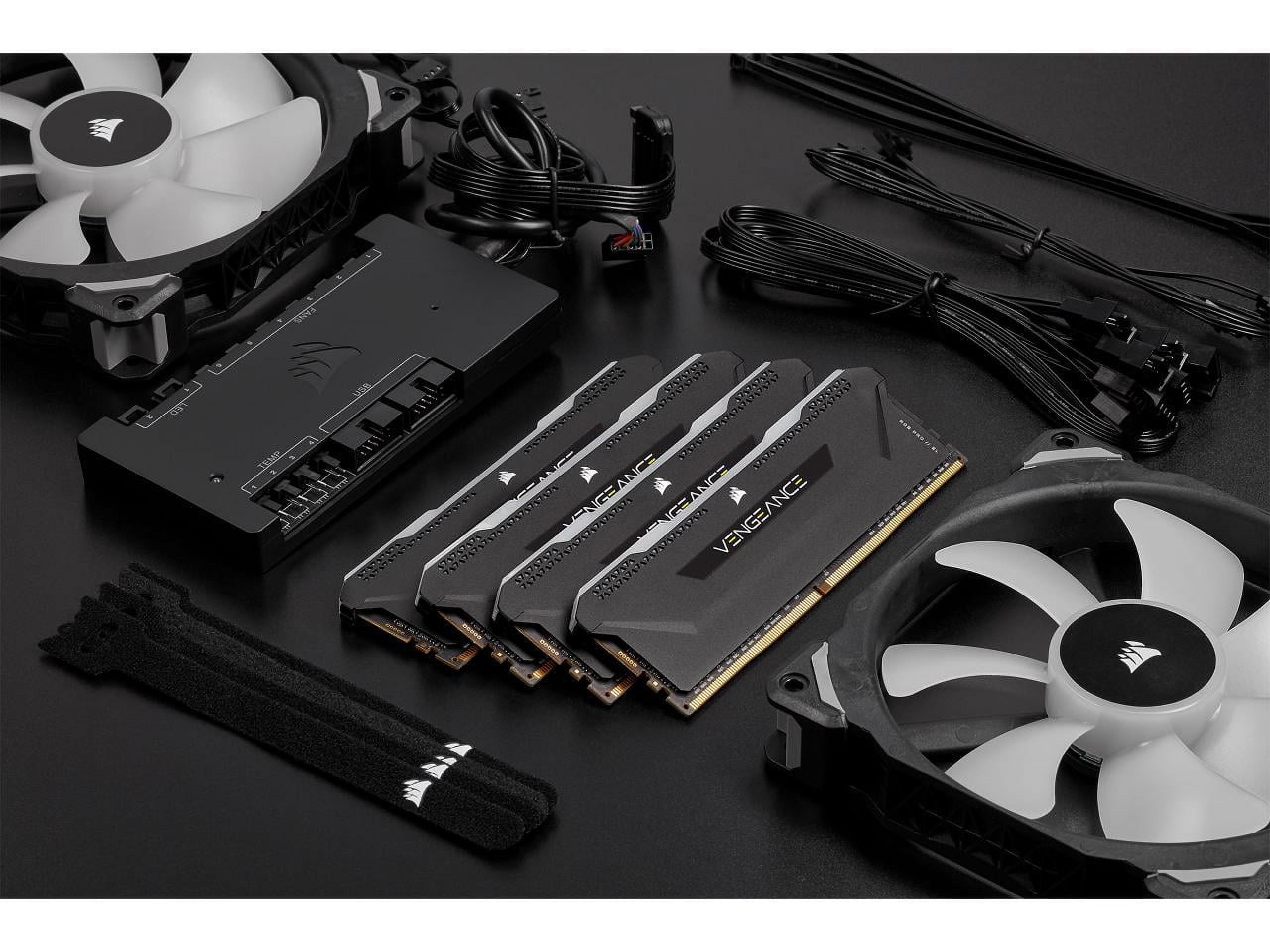 PCパーツ CORSAIR VENGEANCE PRO RGB SL 16x2 3600 CORSAIR VENGEANCE RGB PRO 16GB (2x8GB) DDR4 3600MHz C18 LED