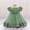 Green739, variant on HAYIMI Child Sparkling Fairy Dress For Toddlers Glitter Bowknot Floral Party Gown With Skirt Classic Special Occasion Back To School Swing Flowy Kids Sundress
