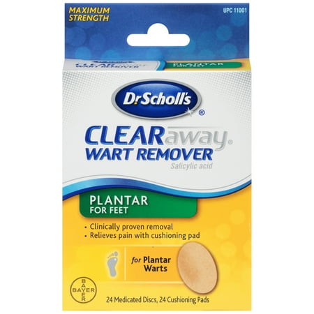 Dr. Scholl's® Clear Away® Plantar Wart Remover for Feet 48 ct Box