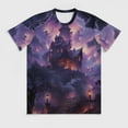 thumbnail image 3 of T Shirt For Men Haunted Mansion T-Shirt Haunted House Cool T-Shirts Mens Streetwear Tshirt Summer Sh, 3 of 7