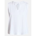 thumbnail image 6 of Time and Tru Women’s Tie Front Sleeveless Top, Sizes XS-XXXL, 6 of 6