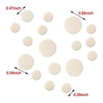 thumbnail image 4 of 27 Pcs Clarinet Instrument Accessory Replacement Kit, Include 10 Neck Connection Cork and 17 Woodwind Instrument Pads, 4 of 7