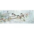 thumbnail image 2 of Phillips, Anita 24x12 White Modern Wood Framed Museum Art Print Titled - Chickadee Inspiration, 2 of 4