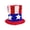 America, variant on Football Soccer Fan Velvet Hat Flag Fan Party Hat Soccer Football Fans Hat Cheer Headdress World Football Game Prop Rave Hat (Germany - A)