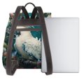 thumbnail image 3 of Fotbe Tropical Parrot Floral Artwork Mochila Bolso con Estampado para Mujer, Mochila Antirrobo de Nylon Impermeable, Bolsa Ligera de Hombro, 3 of 4