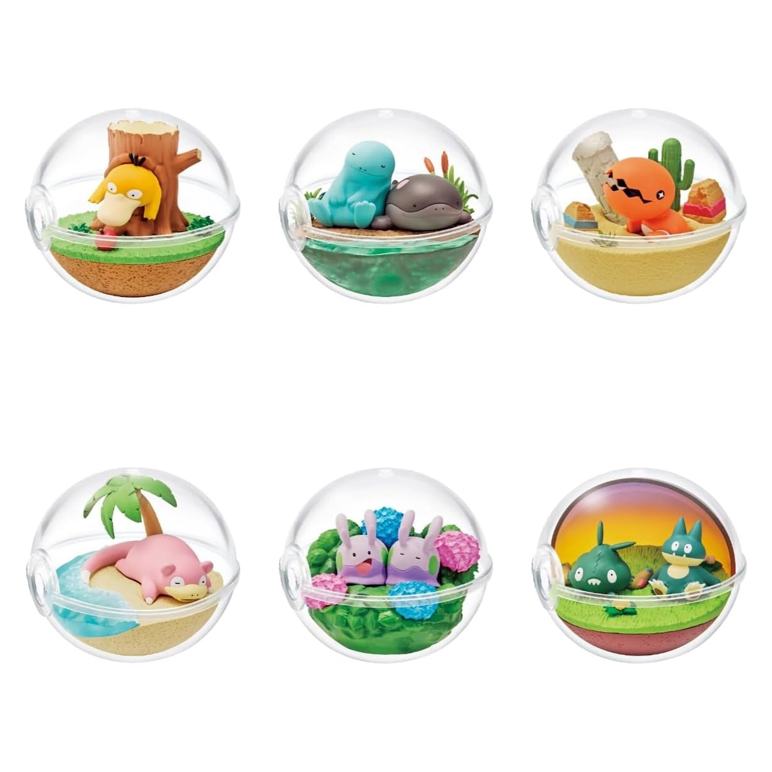 Re-Ment Pokemon: Terrarium Collection Relaxing Moments Blind Box - 1 Random Figure