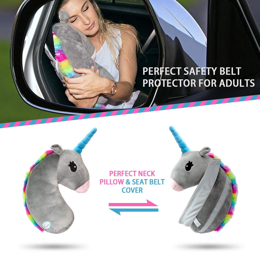 Peroptimist Cute Doll Car Seat Shoulder Strap Pad For Kids